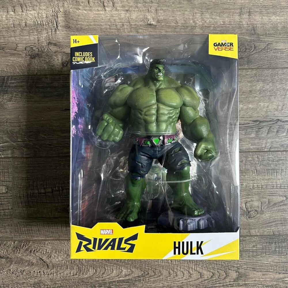 Marvel Rivals HULK Gamerverse McFarlane Comic Book Posed Action Figure